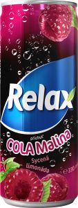 RELAX LIMONADA COLA MALINA 0,33L PLECH