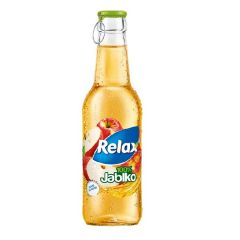 Relax 100% jablko 0,25l sklo