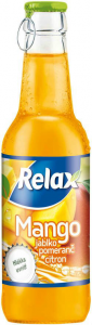 RELAX MANGO,JABLKO,POM.,CITR. 0,25L SKLO