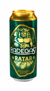 Radegast Ratar, plech 0,5l