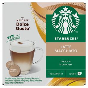 STARBUCKS Latte Macchiato by NESCAFÉ Dolce Gusto - 12 kapslí (6 šálků)