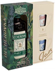 Becherovka Unfiltred 38% 0,5 l dárkové balení