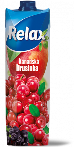 Relax Kanadská brusinka, tetrapack 1l