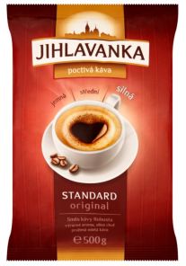 Jihlavanka Standard original pražená mletá káva 500g