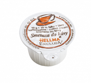 Smetana do kávy 120x10g 10% Hellma