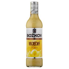 Vaječný likér Božkov 17%/15% 0,5l