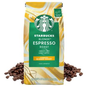 Starbucks® Blonde Espresso Roast, zrnková káva, 200g