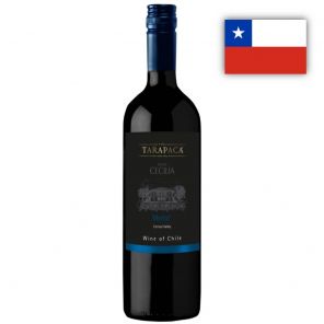 Viña Tarapacá Santa Cecilia Merlot červené víno 0,75l