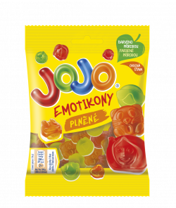 JOJO Emotikony, želé bonbony s náplní 80g