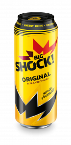 Big Shock! Original energetický nápoj nesycený 500ml