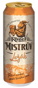 Kozel Mistrův Ležák, plech 0,5l