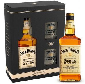 Jack Daniel`s Honey + 2x sklo