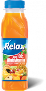 Relax 100% multivitamin 0,3l PET