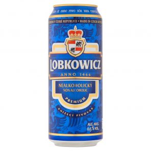 Lobkowicz Premium Nealko, plech 0,5l