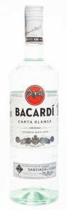 Bacardi Carta Blanca rum 1l