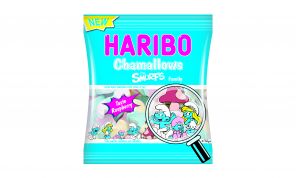 Haribo Chamallows Smurf Family marshmallow šmoulové 100g