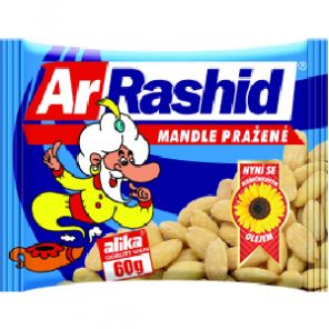 ArRashid Pražené mandle solené 60g