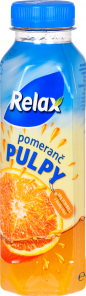 Relax 0.4 l Pulpy Pomeranč PET
