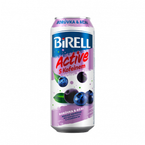 Birell 0.5 l Active Borůvka Acai PLECH