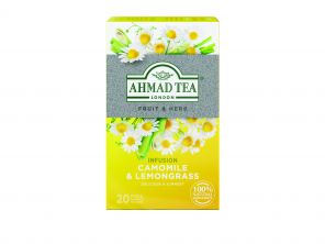 Ahmad Tea Camomile Lemograss 20x2g alu.