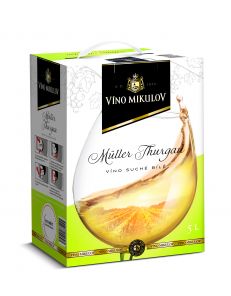 Víno Mikulov Müller Thurgau, bag in box 5l