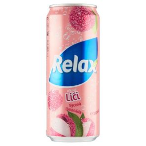 RELAX LIMONADA LICI 0,33L PLECH