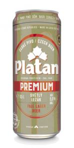 Platan Premium, plech 0,5l