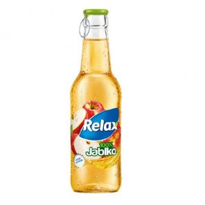 Relax 100% jablko 0,25l sklo