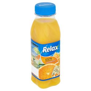 Relax pomeranč 100% 0,3 l