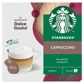 Starbucks Cappuccino by NESCAFE DOLCE GUSTO - kávové kapsle - 12 kapslí v balení