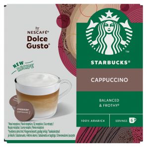 Starbucks Cappuccino by NESCAFE DOLCE GUSTO - kávové kapsle - 12 kapslí v balení