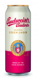 Budweiser Budvar Original, plech 0,5l