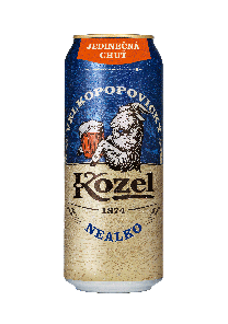 Velkopopovický Kozel Nealko, plech 0,5l